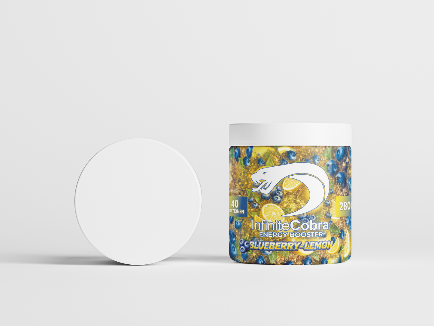 InfiniteCobra Energy Booster - Blueberry-Lemon
