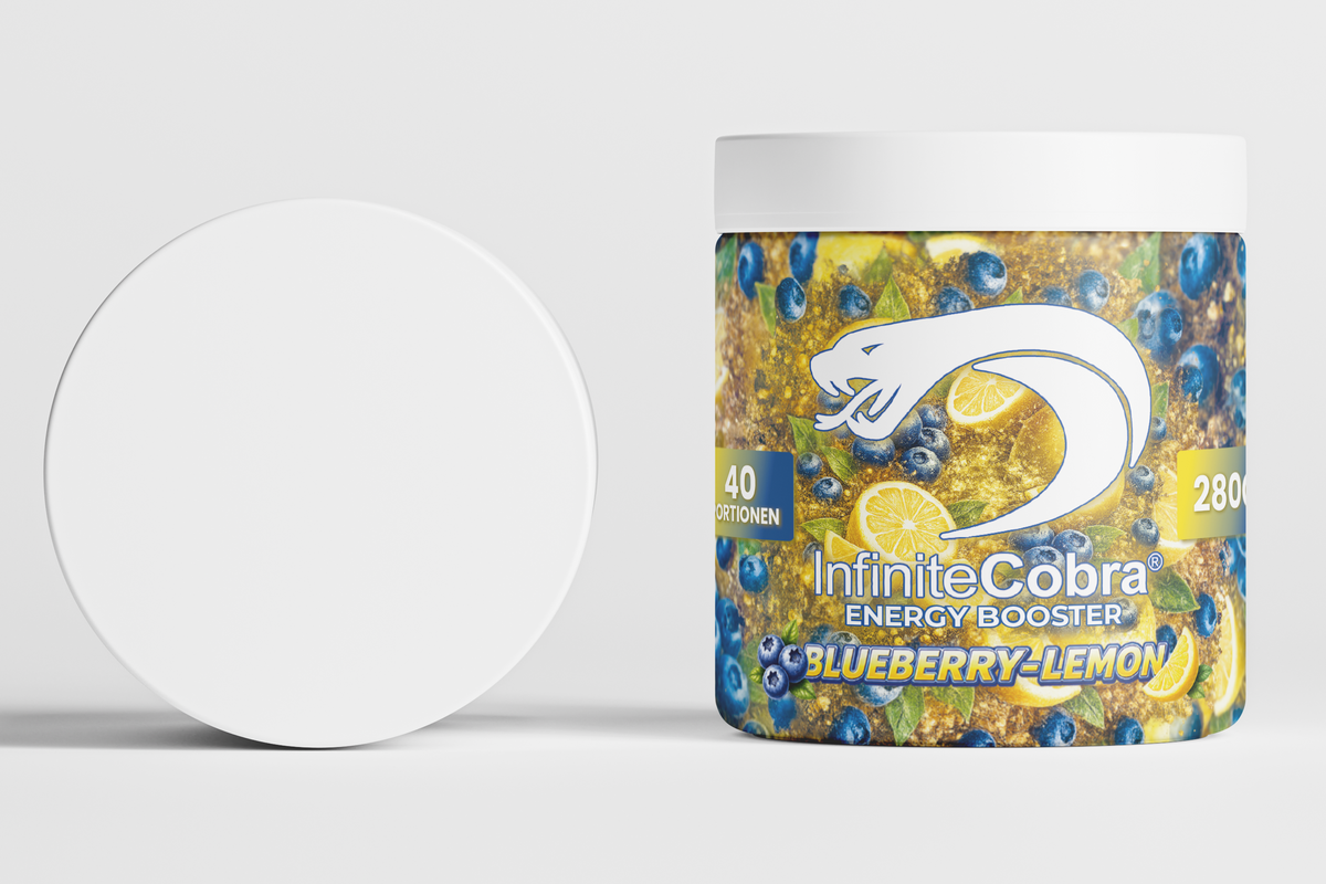 InfiniteCobra Energy Booster - Blueberry-Lemon
