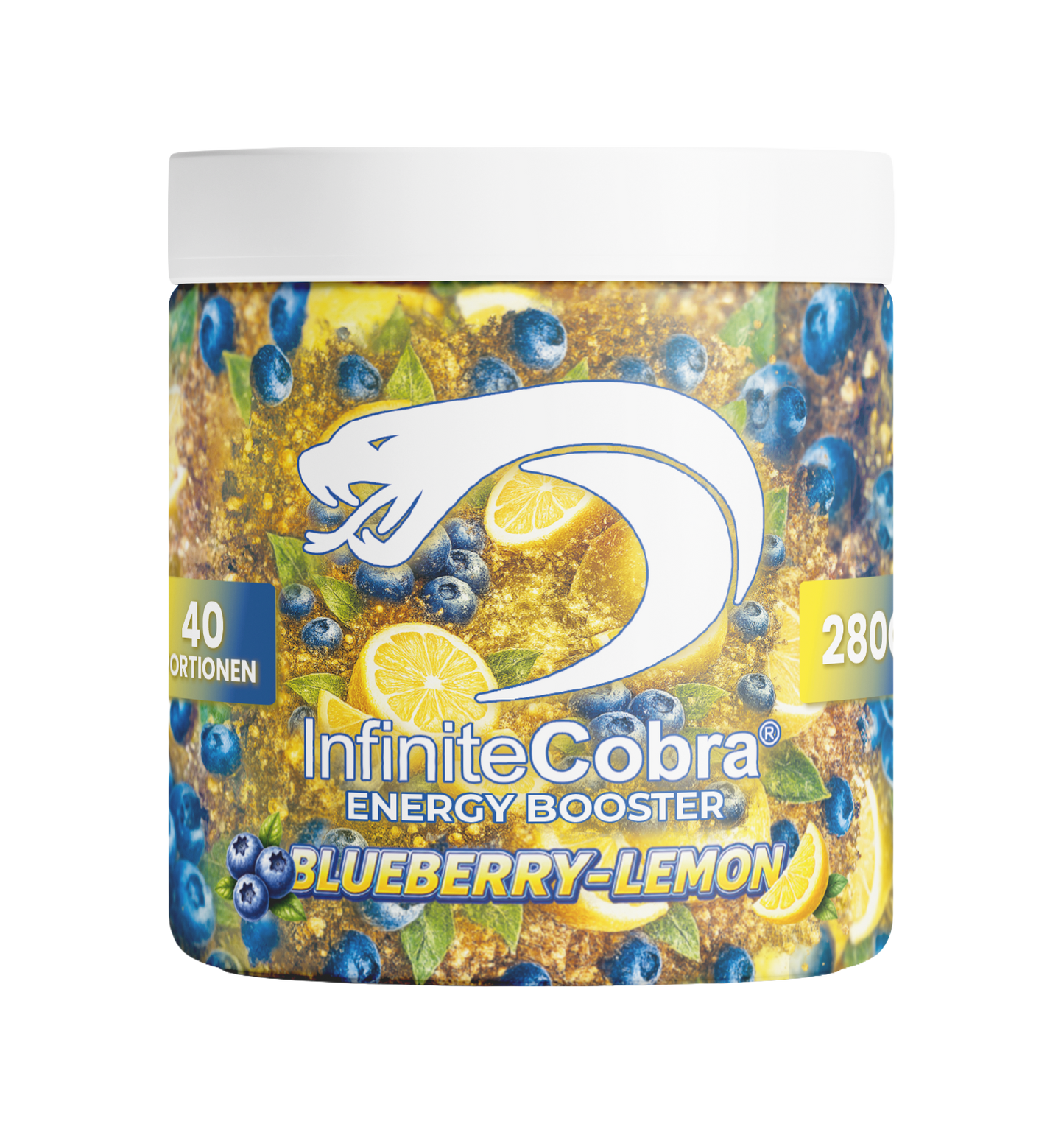InfiniteCobra Energy Booster - Blueberry-Lemon